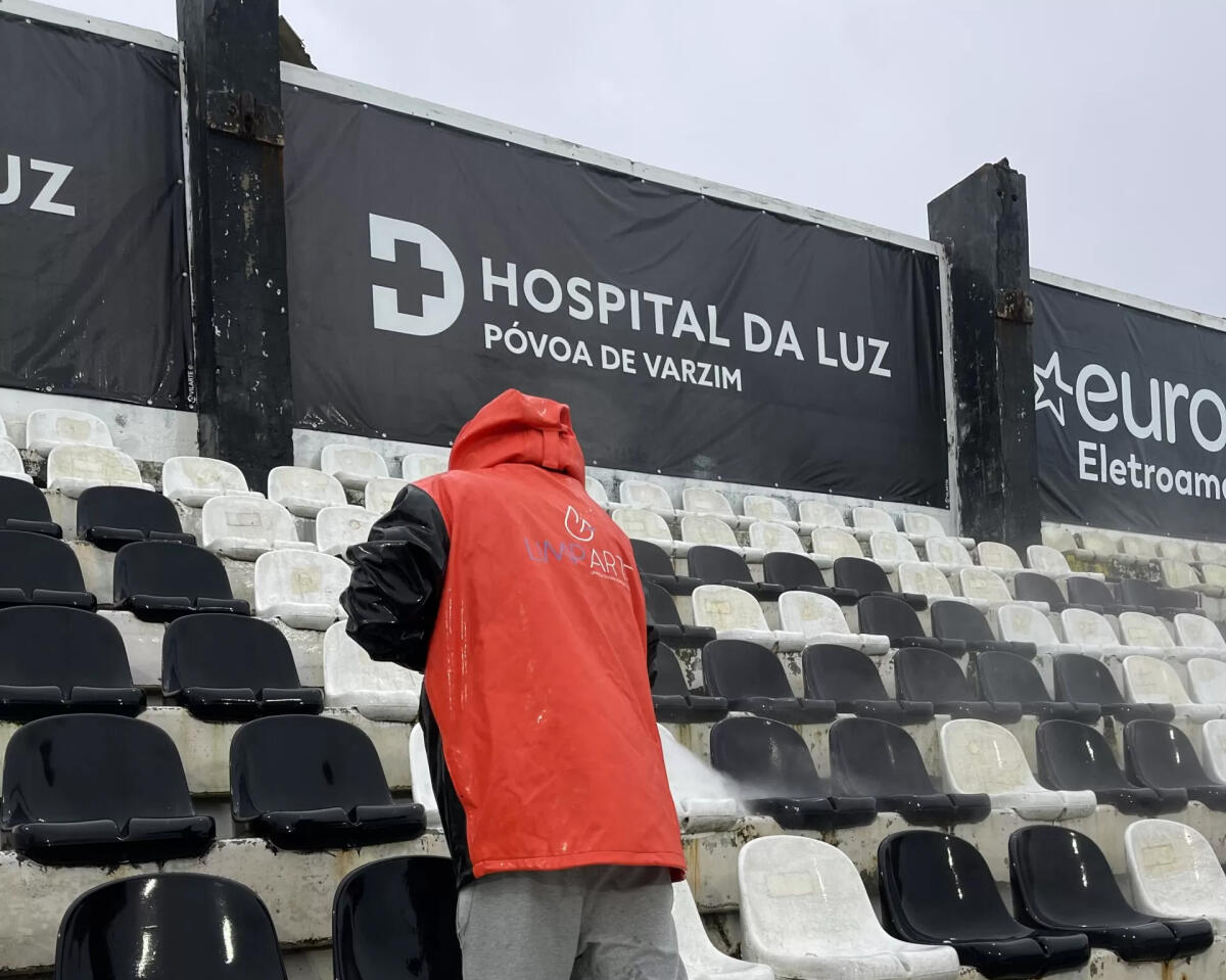 Limpeza de espaço público